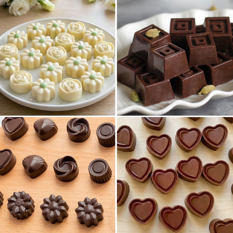 Warm Time square mold offers geometric treats for special occasions and desserts.