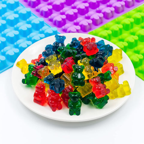 Warm Time non-stick surface allows easy release of each bear from the mold.