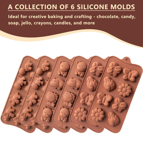 Warm Time silicone mold cleaning demo demonstrates dishwasher-safe convenience.