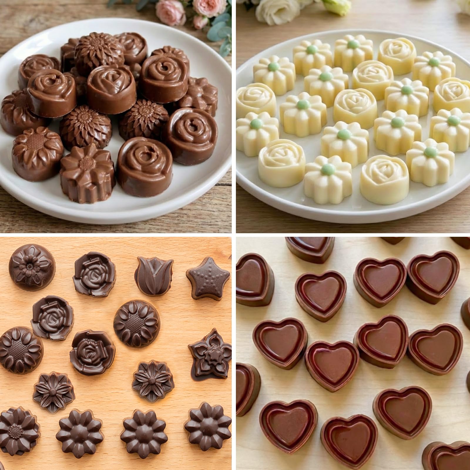 Warm Time tulip mold, ideal for party favors and gifts.