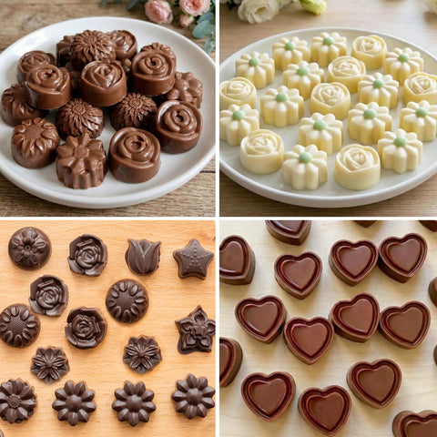 Warm Time tulip mold, ideal for party favors and gifts.