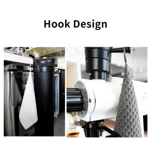 Watchget barista towels clean countertops and mugs while staying soft and absorbent.