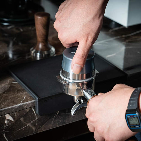 Watchget Espresso Tamping Mat edge protection guards countertops from scratches