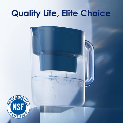 Waterdrop 200-gallon long-life filter enables extended use between replacements.