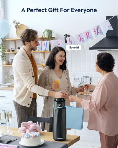 WATERH BOOST preserves fizz, keeping carbonated drinks lively throughout the day.