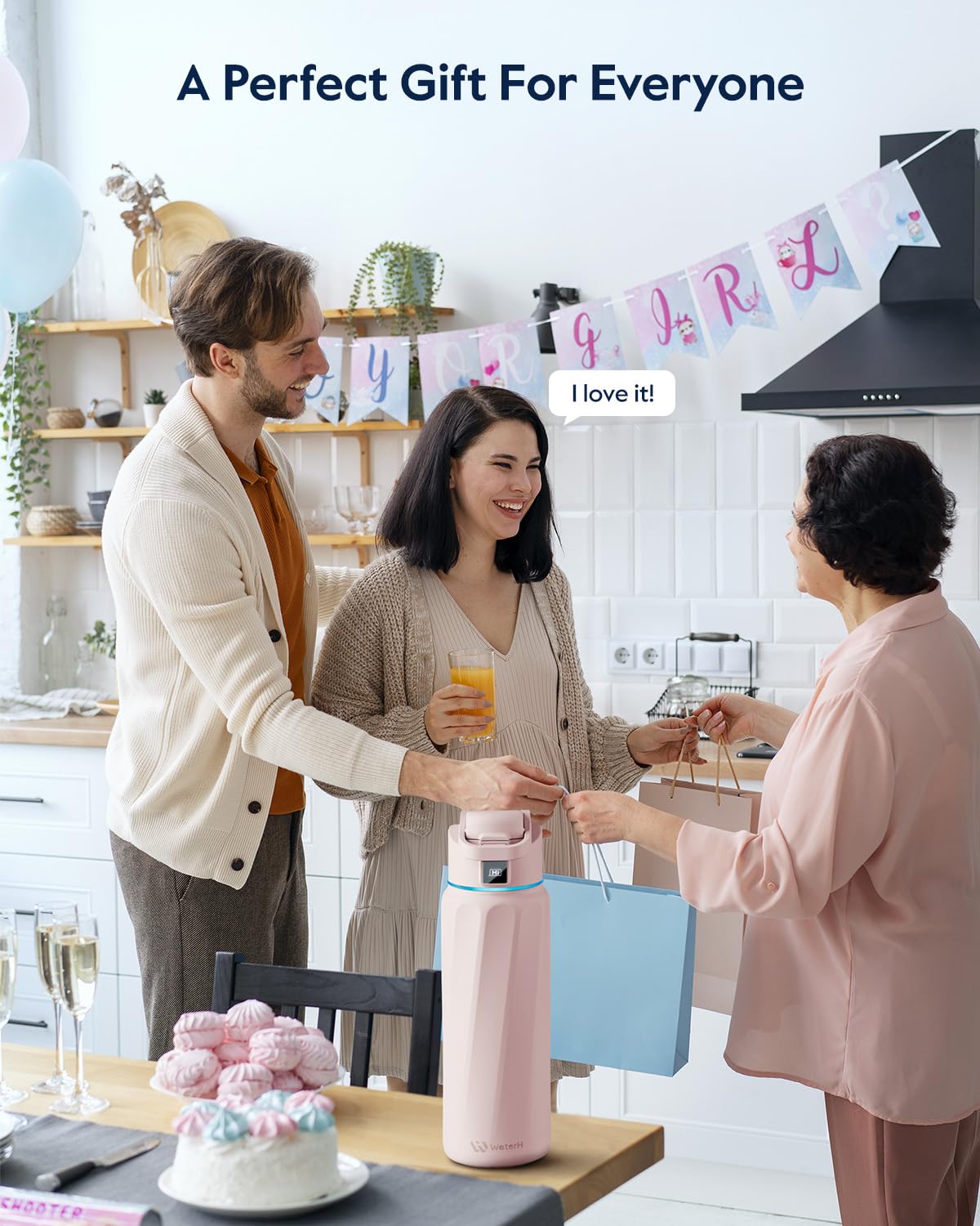WATERH BOOST bottle tracker app helps monitor intake and stay on track