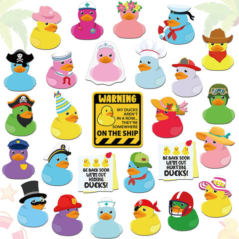 Watersay duck cruise door magnet collection enhances cabin decor and easy navigation on board.
