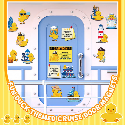 Watersay duck with swimming rings magnet adds playful charm to fridge or door surfaces.