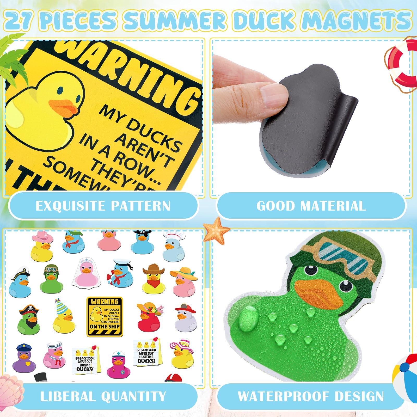 Watersay sailor duck door magnet adds nautical charm to cabin and ship-friendly decor.