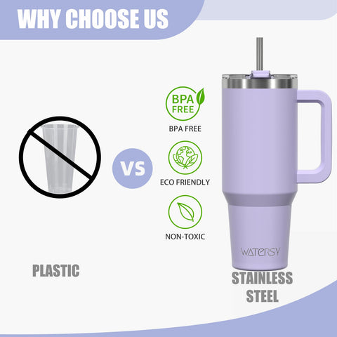 WATERSY environmentally conscious choice reduces disposable cup waste.