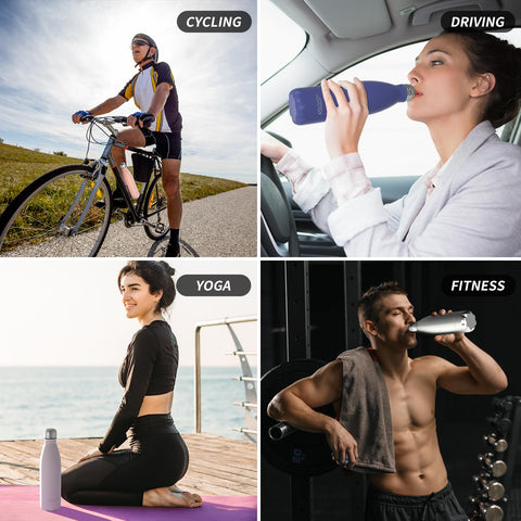 WATERSY bottle is versatile for gym, outdoor activities, and daily use.