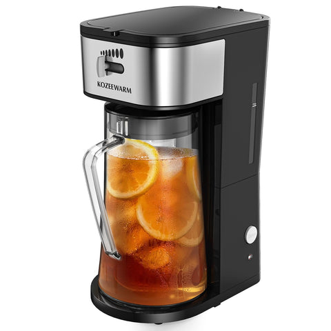 WATO FT iced coffee tea maker pitcher ready for pouring beverages