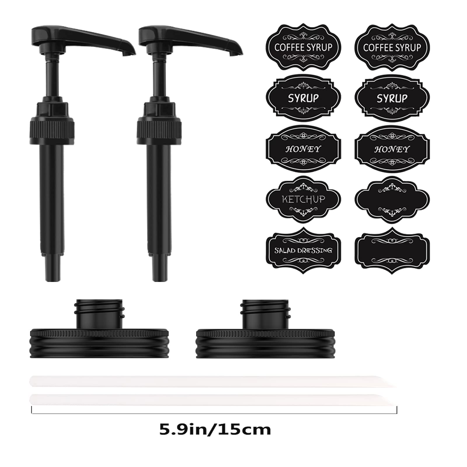 Watsango farmhouse-styled display enhances counters in homes or cafés.