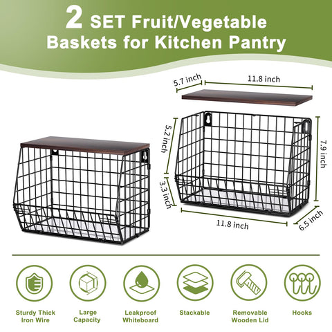 Wawocs potato onion storage basket keeps vegetables organized