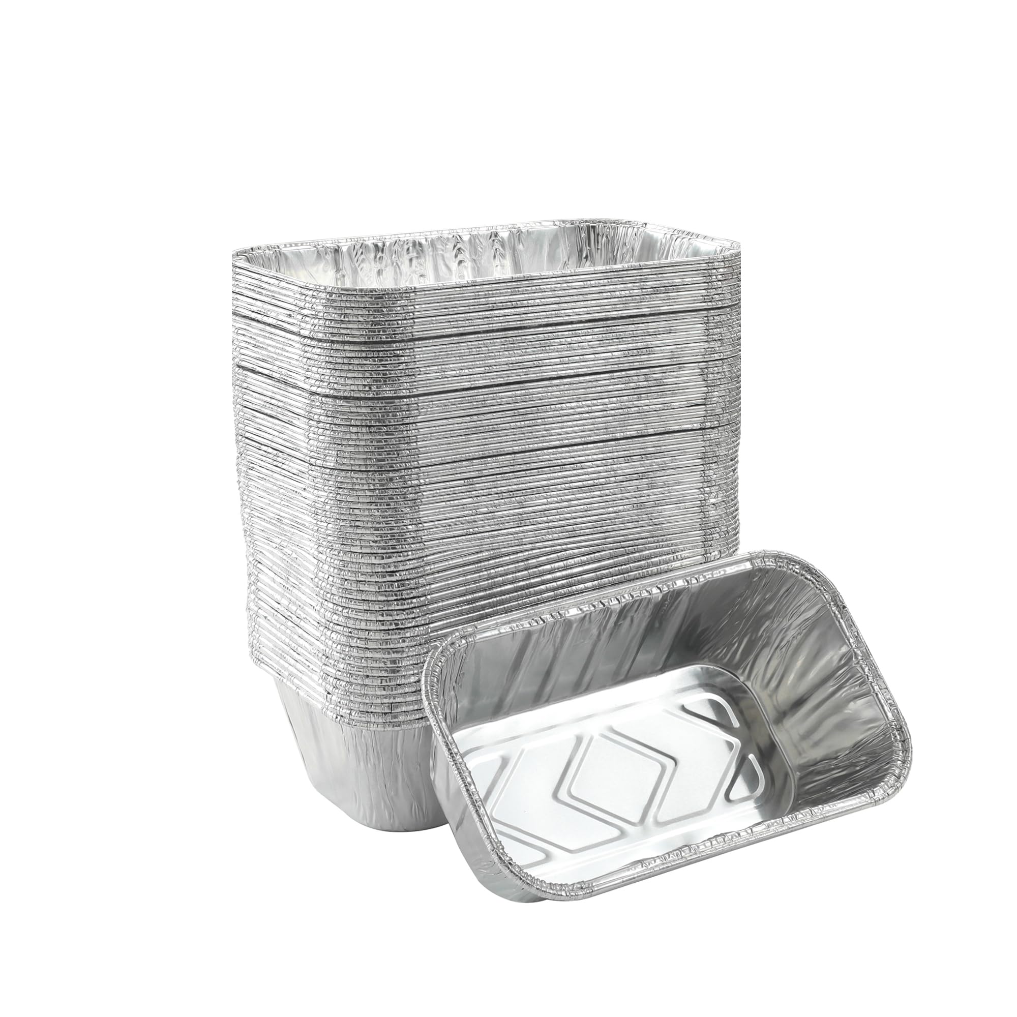 Waytiffer 50-pack mini loaf pans ideal for bread and desserts.