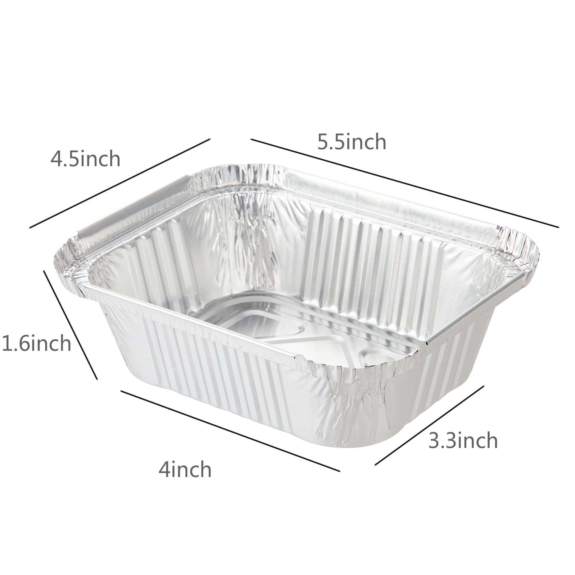 Waytiffer foil pan lid closeup showing secure seal for spill-free serving.