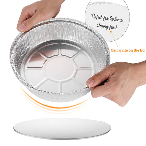 Waytiffer paper lid on pan demonstrates secure cover and mess-free transport.
