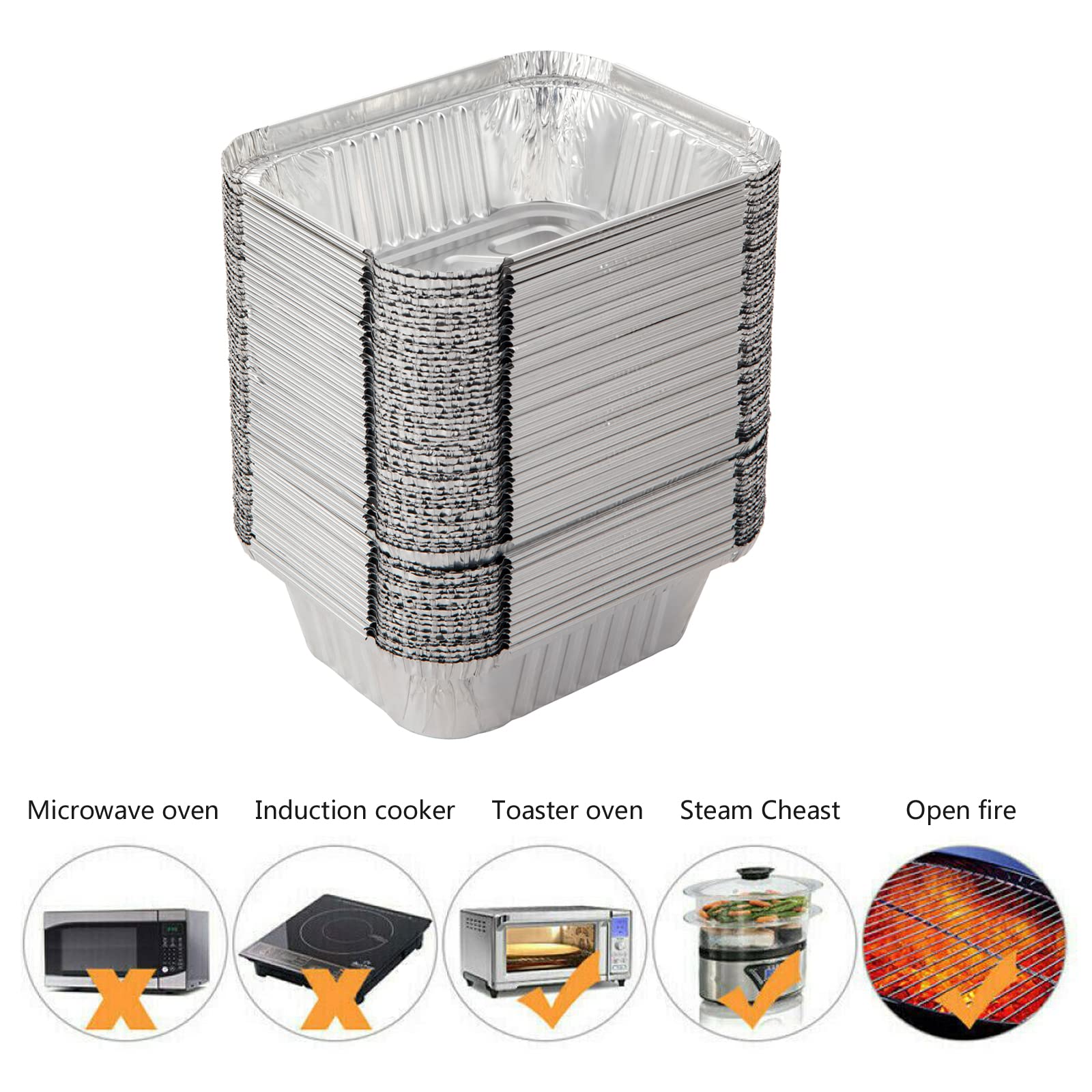 Waytiffer recyclable aluminum pans reduce waste while staying sturdy.