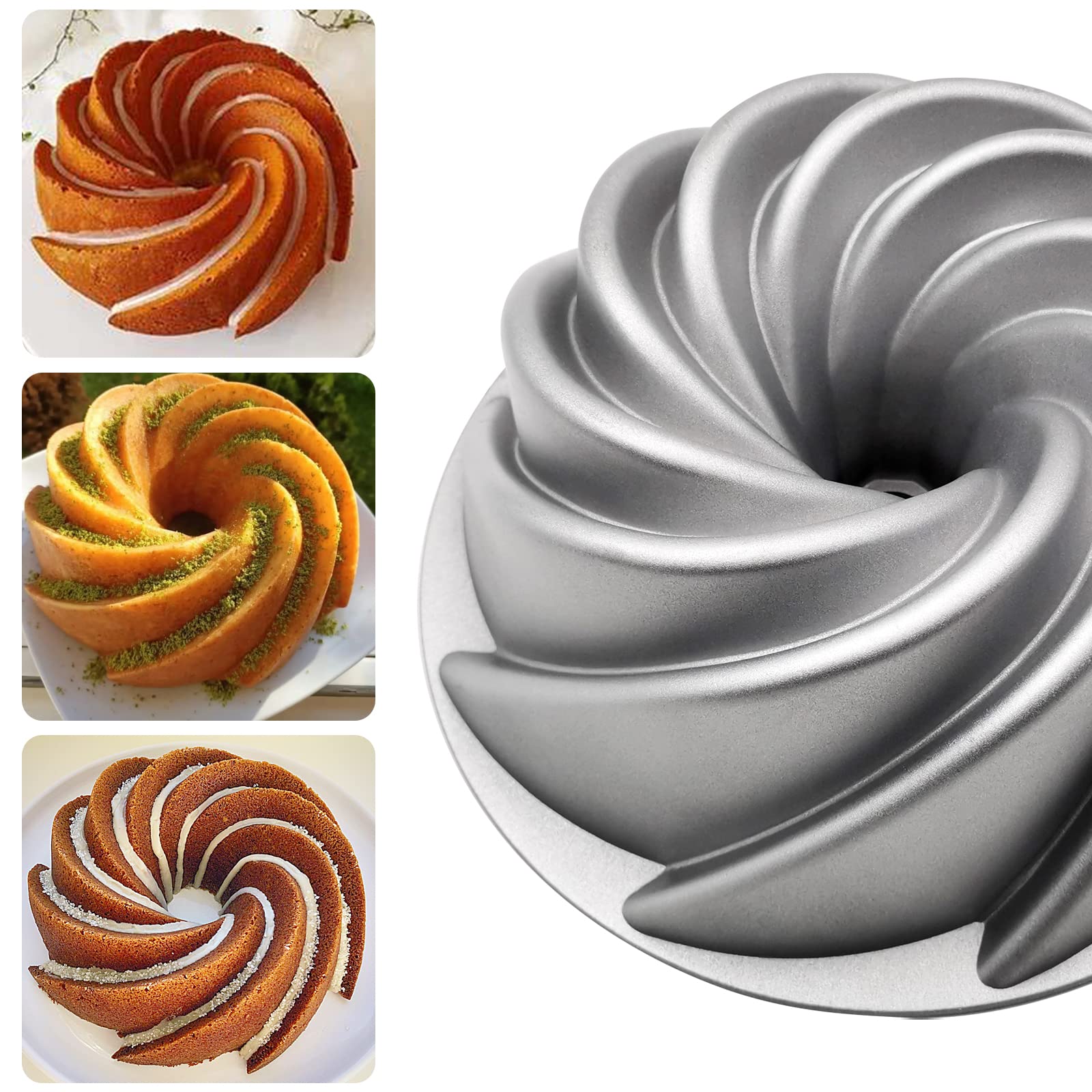 WBJKZJD Easy-clean surface simplifies post-bake cleanup