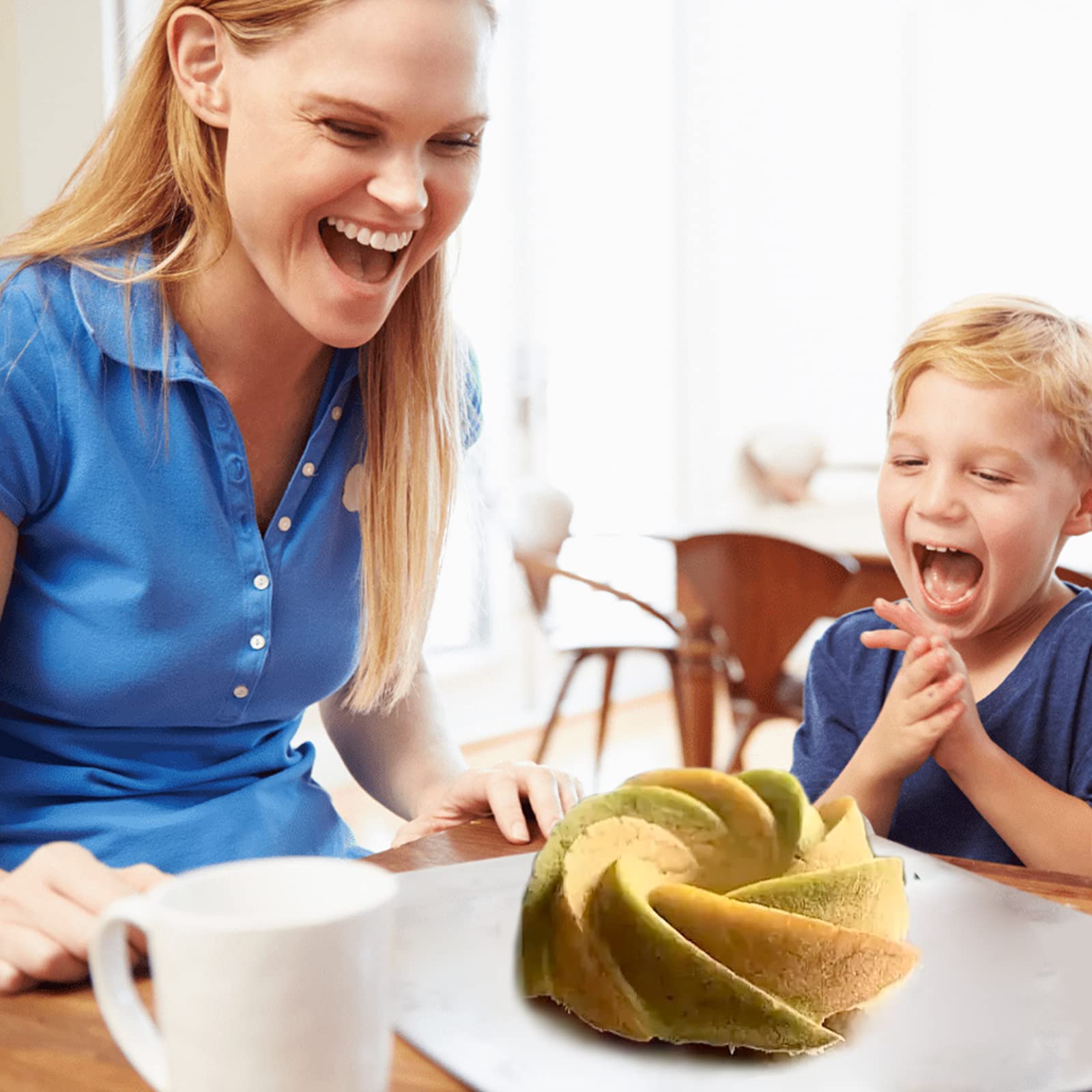 WBJKZJD 8 inch swirl pan perfect for weddings and parties