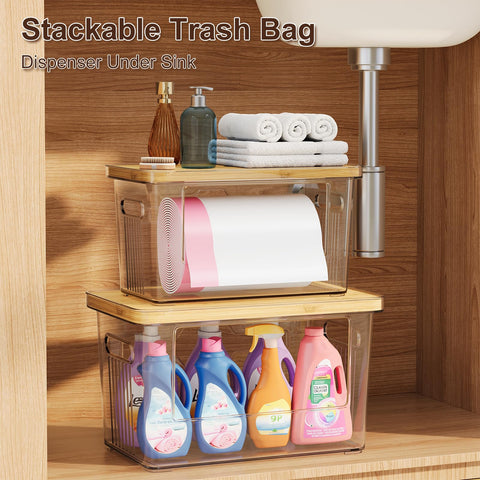 WBKATN rear dispensing slot enables one handed bag pull