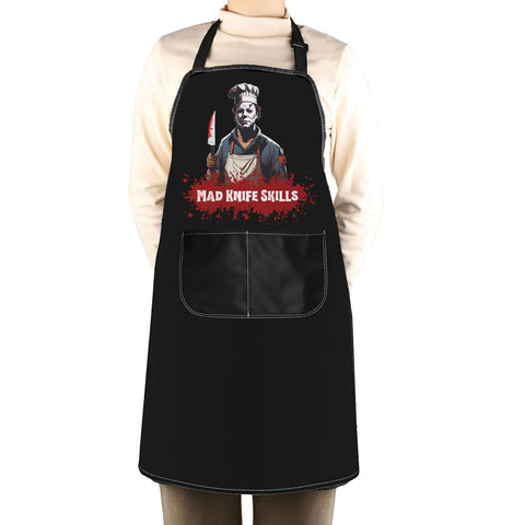 WCGXKO Horror Michael apron gift idea for fans of the franchise