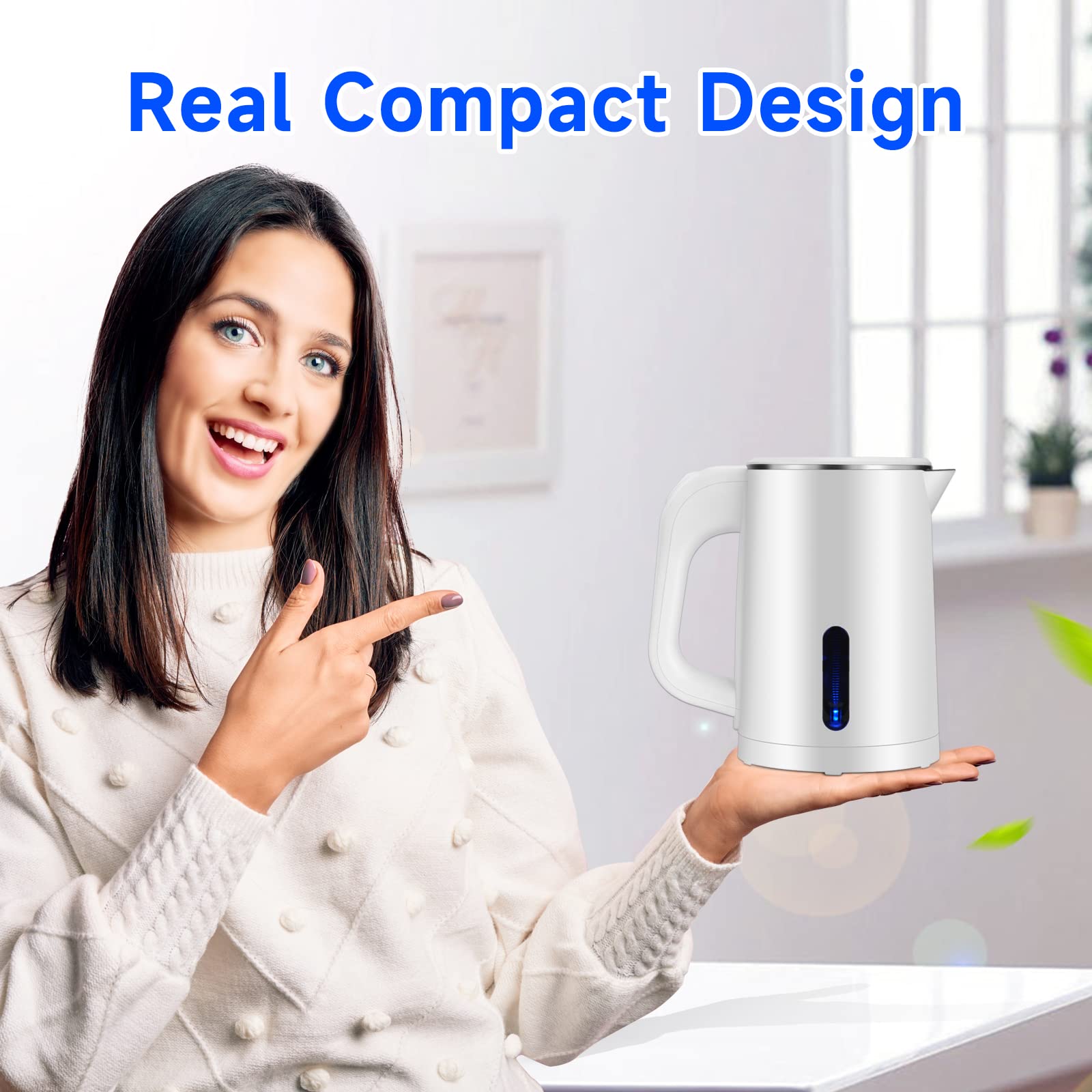 Wdcme large opening aids effortless cleaning and quick refill.