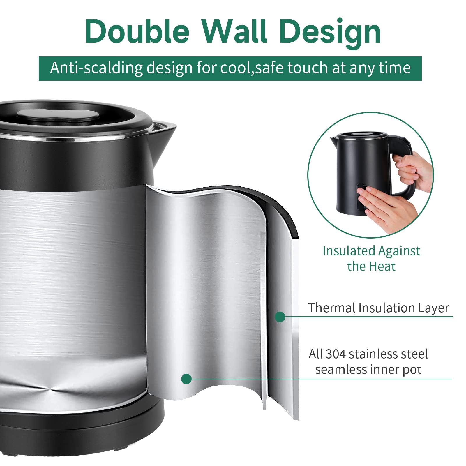Wdcme indicator shows auto shut-off and boil-dry safety
