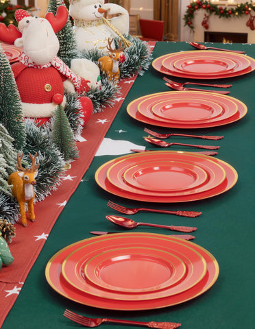 WDF disposable charger plates, 12-inch size, quick cleanup after celebrations