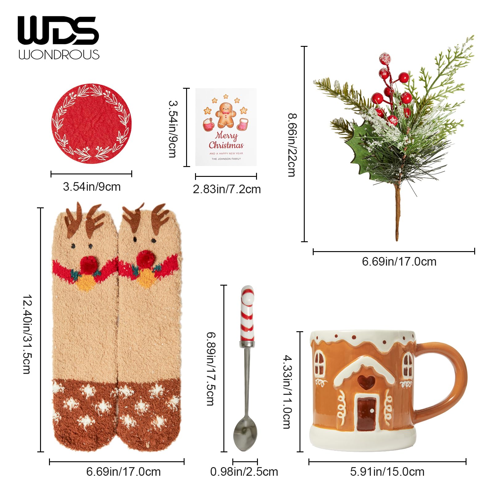 WDS WONDROUS red felt coaster protects surfaces during drinks