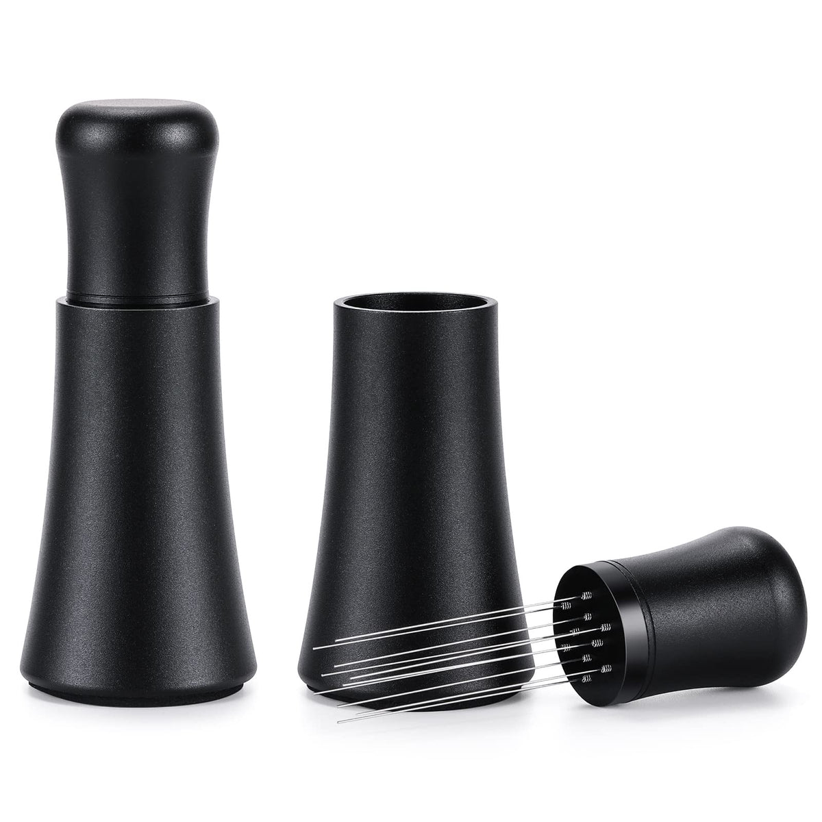 WDT Tool espresso distributor with 10 needles for even grounds distribution