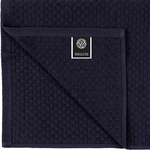 Wealuxe absorbent kitchen towels demonstrate quick liquid absorption for spills and dish drying.
