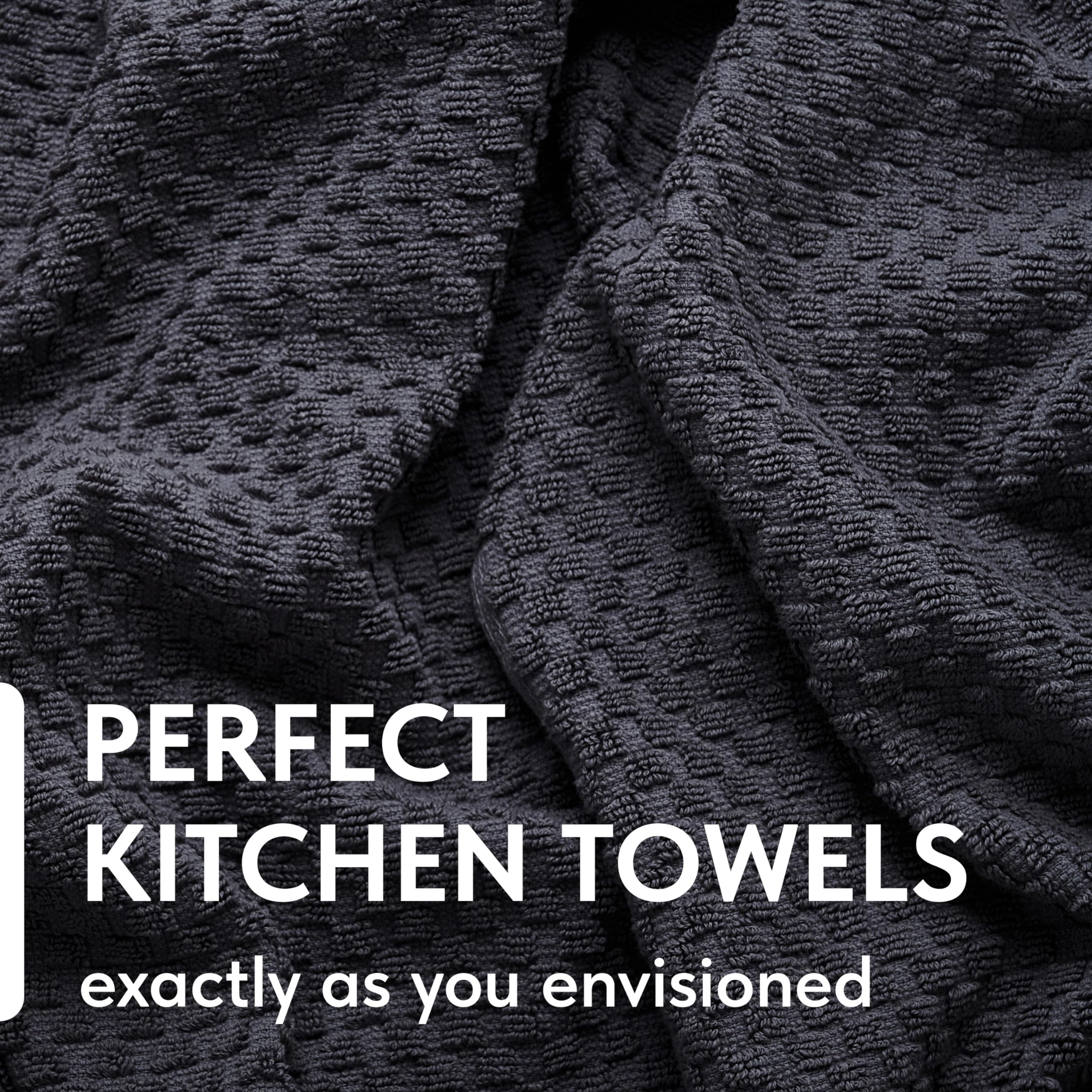 Close-up of Wealuxe towel showing plush texture and durable dobby weave for everyday use