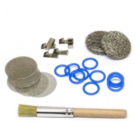 Wear and Tear O-Ring Kit cleaning brush for thorough equipment care.