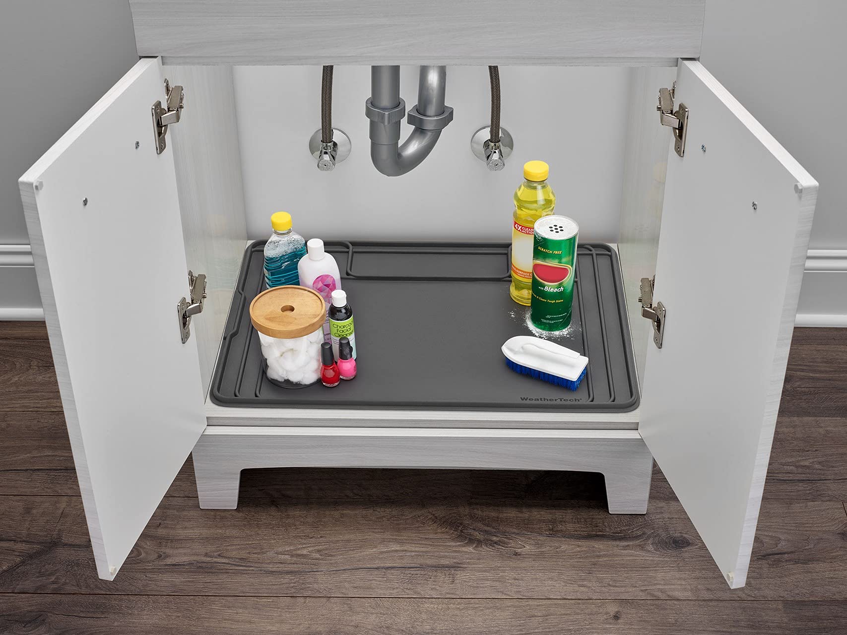 WeatherTech SinkMat durable TPE material shown up close.