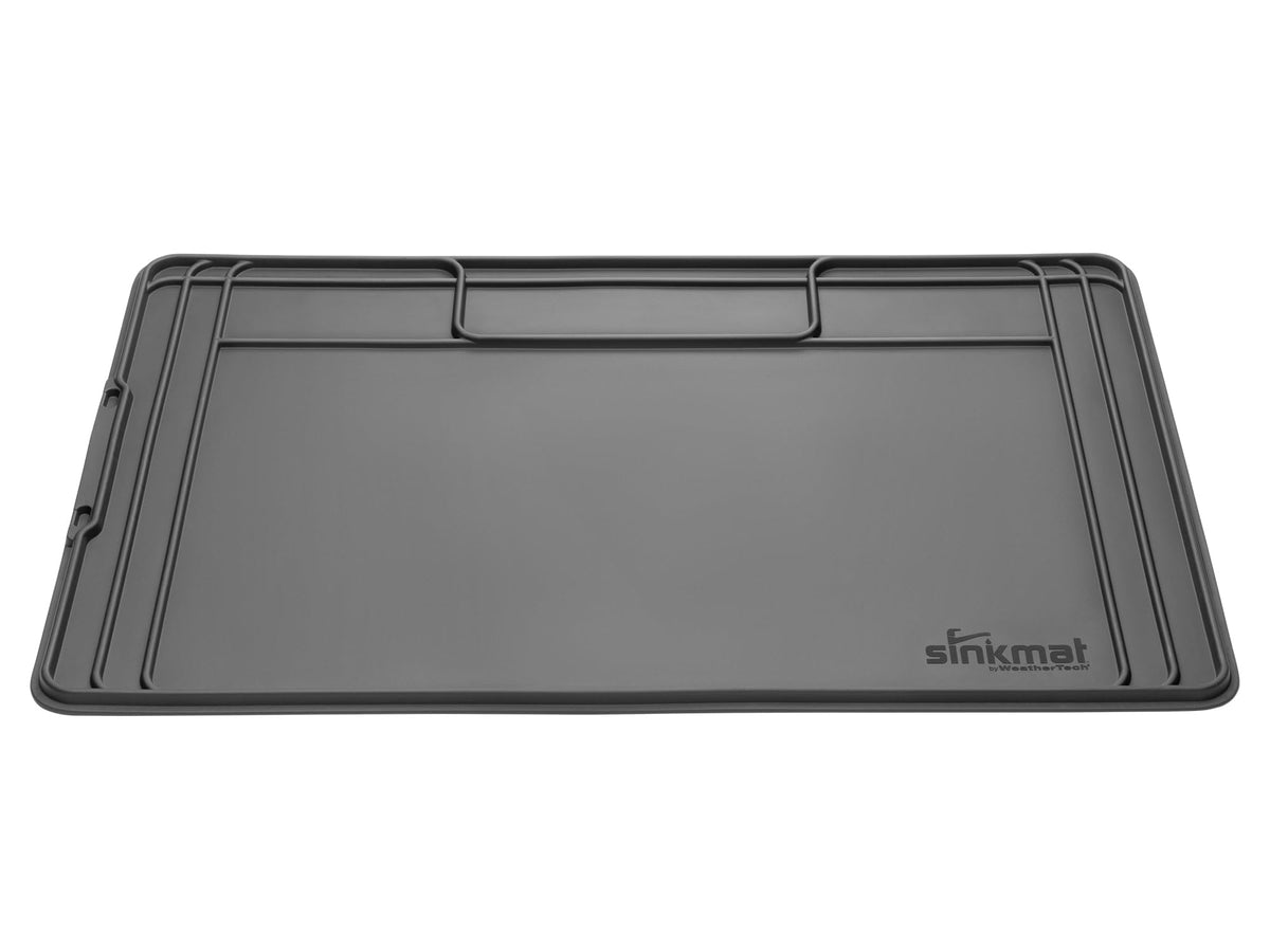 WeatherTech SinkMat with raised lip traps leaks under sink.