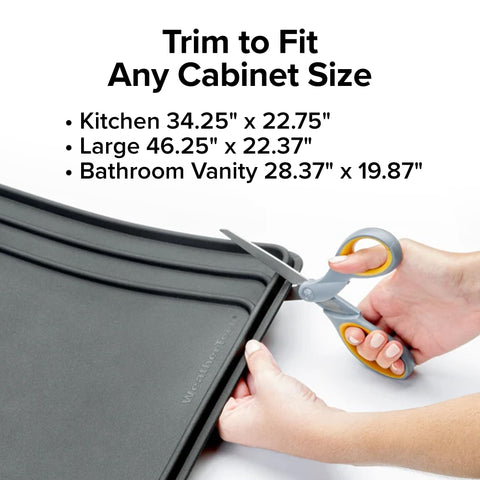 WeatherTech SinkMat recyclable material symbol and product label.