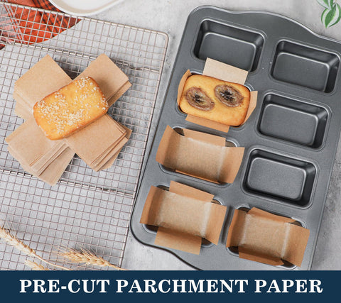 Webake 300-pack flat packaging prevents curling for versatile baking.