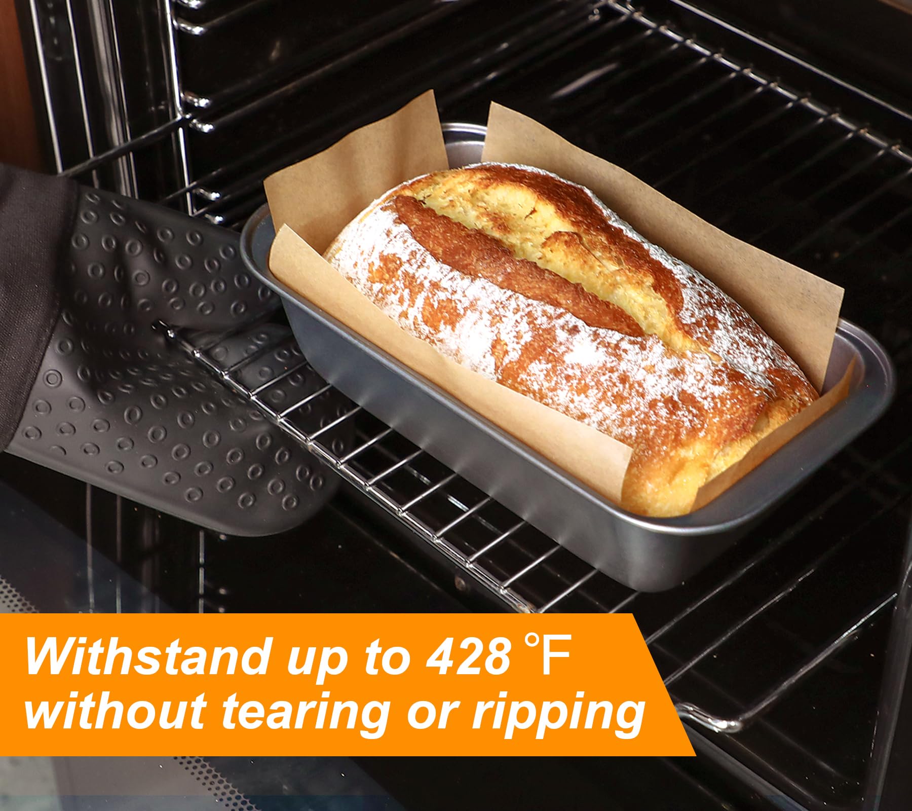 Webake 100-piece pack stays flat, prevents curling for storage