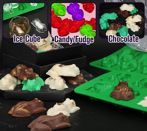 Webake frog mold is oven, microwave, and dishwasher safe.