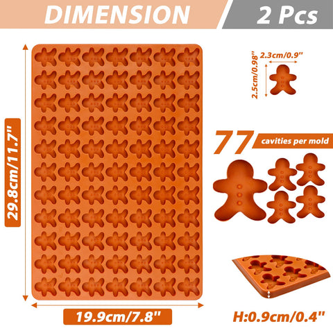 Webake gingerbread mold cavity detail with smooth edges