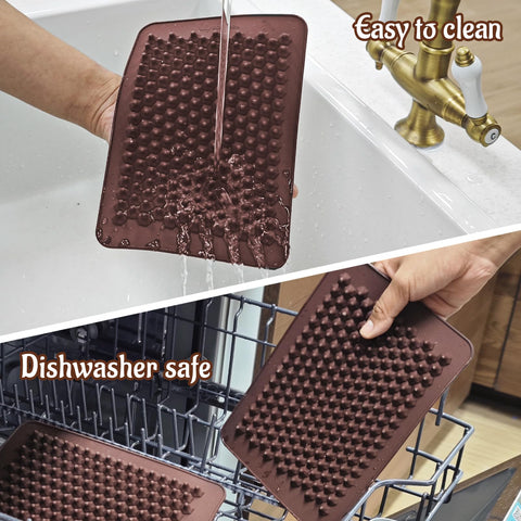 Webake mini decorations like gumdrops and ganache drops are easy