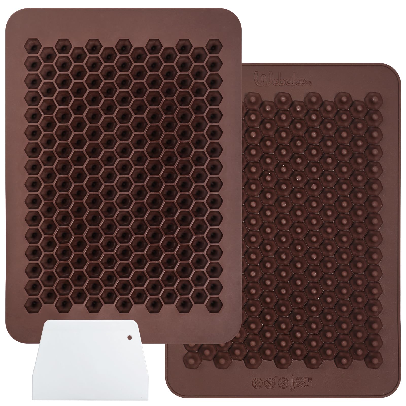 Webake two pack molds ready for bulk candy making