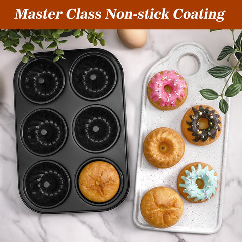 Webake two pans stacked for compact storage.