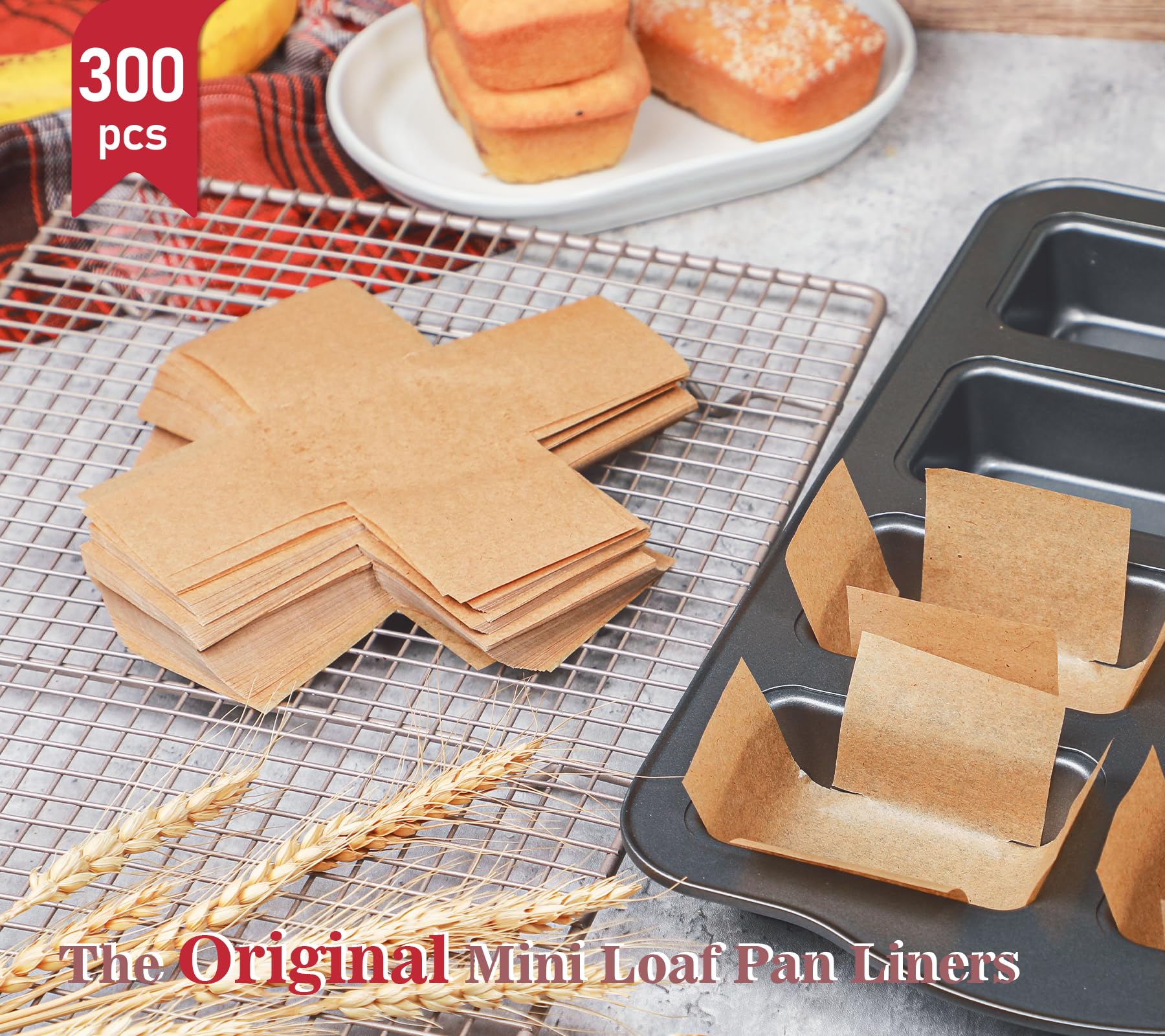 Webake Wilton mini loaf pan compatibility ensures smooth release.