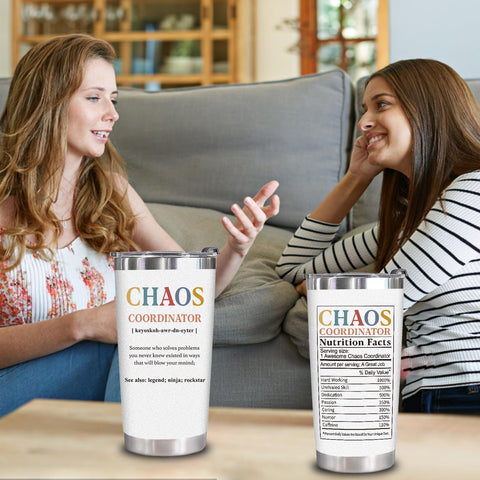 WECACYD Chaos Coordinator 18/8 stainless steel construction feels sturdy