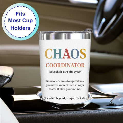 WECACYD Chaos Coordinator double-wall insulation keeps beverages at ideal temperature