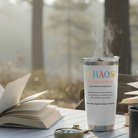 WECACYD Chaos Coordinator slim design fits most cup holders for on the go