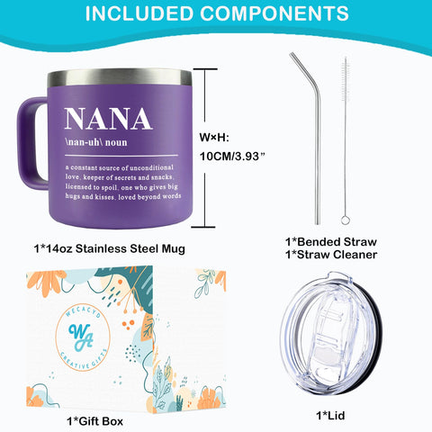 WECACYD Nana mug hot coffee sip demonstrates solid heat retention.