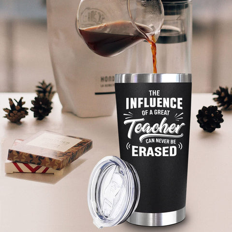 WECACYD teacher tumbler printed design adds a personal touch